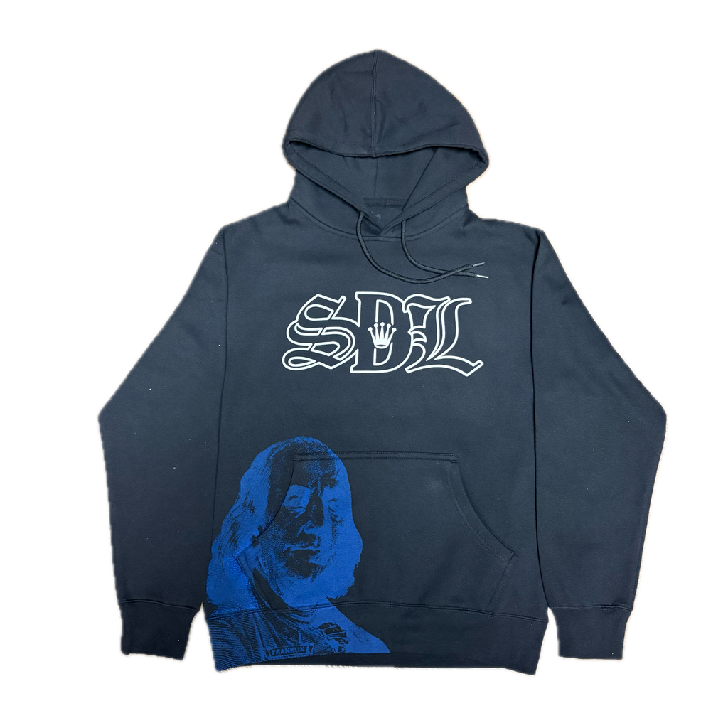 EL CHAPO HOODIE BLACK/BLUE